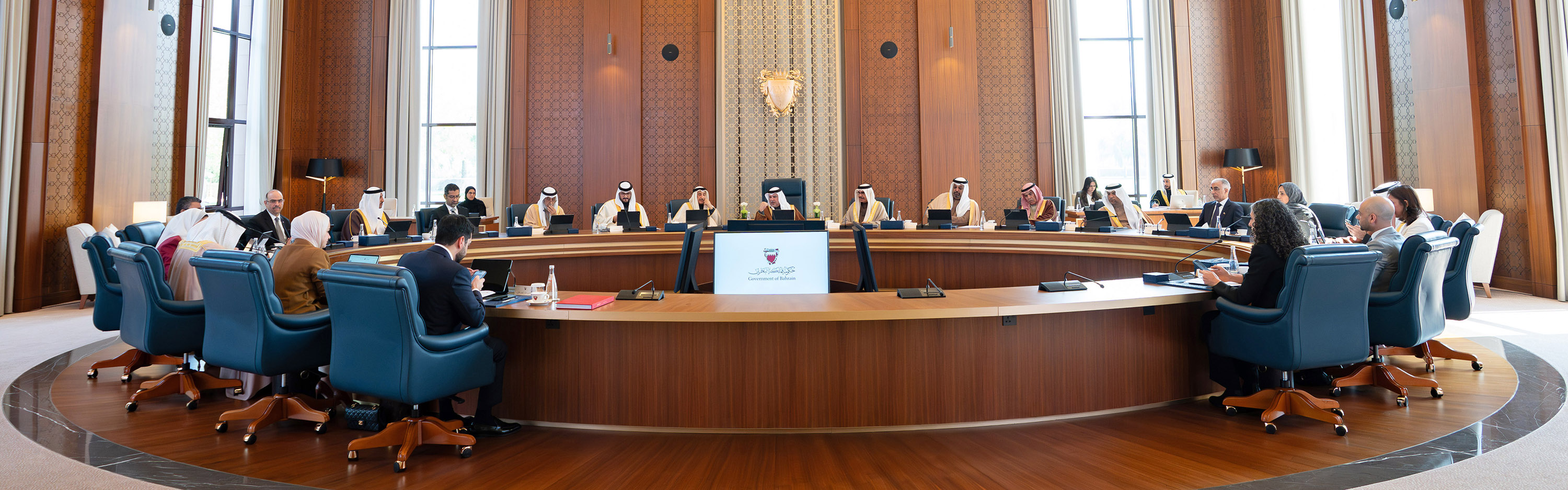 سمو ولي العهد رئيس مجلس الوزراء يترأس الاجتماع الاعتيادي الأسبوعي لمجلس الوزراء